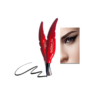 Qianxiu Liquid Feather Eyeliner Pen Long Lasting Waterproof Cosmetic Tool